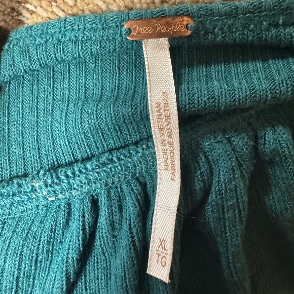 Free People Blue Relaxed Buttoned Blouse - Picture 3 of 4